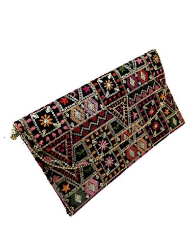 BOLSOS MUJER NEGROS CARTERAS ELEGANTES ESTAMPADAS | ACCESORIOS BODA