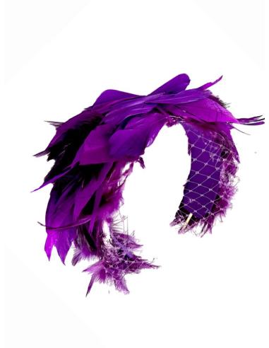 DIADEMAS DE INVITADA DE PLUMAS | VIESTA E INVITADA