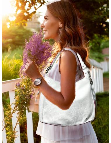 BOLSOS DE MUJER EN PIEL BLANCOS PARA DIARIO | ACCESORIOS ONLINE MADRID