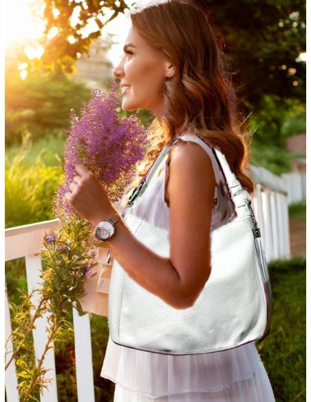 BOLSOS DE MUJER EN PIEL BLANCOS PARA DIARIO | ACCESORIOS ONLINE MADRID