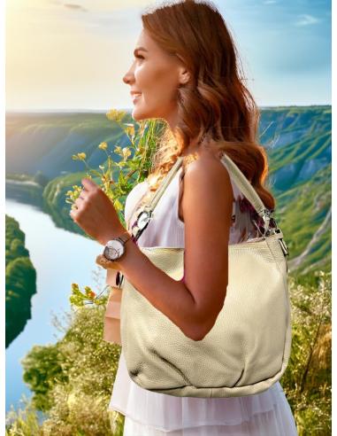 BOLSOS DE PIEL BEIGE TOSTADO PARA DIARIO | ACCESORIOS ONLINE MADRID