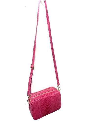 BOLSOS MUJER DE FUCSIAS DIBUJO SERPIENTE | BOLSOS MADRID