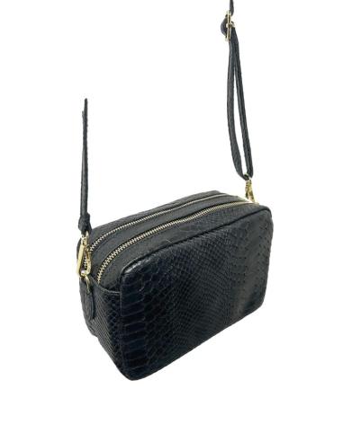BOLSOS MUJER DE NEGROS DIBUJO SERPIENTE | BOLSOS MADRID