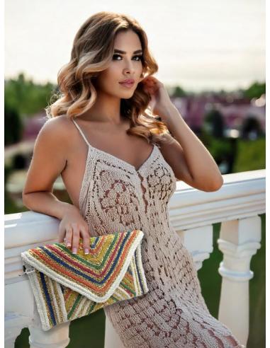 BOLSOS MUJER CARTERAS MULTICOLOR PARA VERANO | BAUTIZOS Y COMUNION