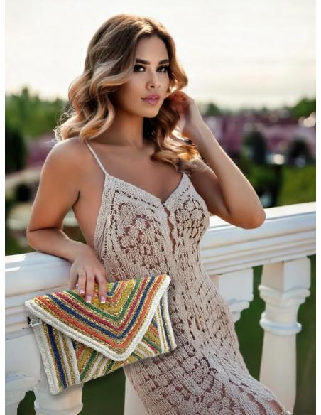 BOLSOS MUJER CARTERAS MULTICOLOR PARA VERANO | BAUTIZOS Y COMUNION