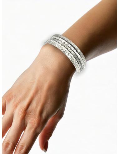 PULSERAS PLATEADAS FINAS INDIAS BOHEMIAS | ACCESORIOS MUJER