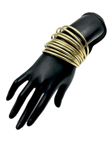 PULSERAS DORADAS FINAS ESTILO SEMANARIO BOHO | ACCESORIOS MUJER