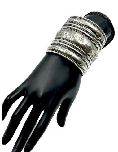 PULSERAS PLATEADAS BRAZALETES ANCHOS BOHEMIOS | JOYAS TRIBALES