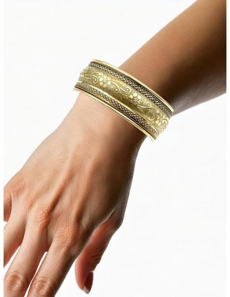 PULSERAS DORADAS ETNICAS BRAZALETES BOHEMIOS | ACCESORIOS BOHO