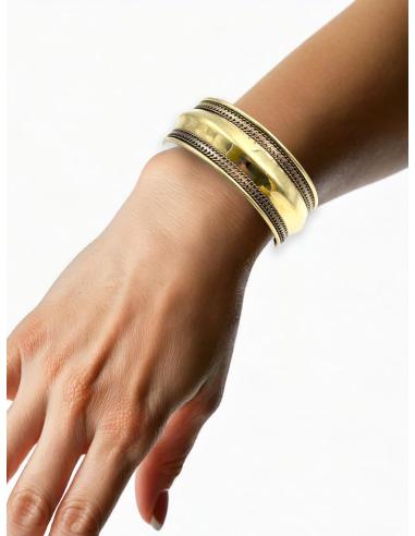 PULSERAS MUJER DORADAS ETNICAS BRAZALETES TRIBALES | ACCESORIOS BOHO