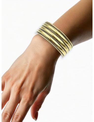 PULSERAS MUJER DORADAS BOHO BRAZALETES TRIBALES | ACCESORIOS BOHO
