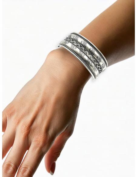 PULSERAS BOHO PLATEADAS BRAZALETES DE MUJER | ACCESORIOS MODA