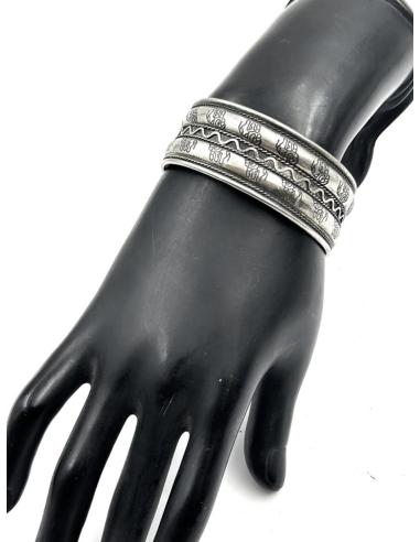 PULSERAS BOHO PLATEADAS BRAZALETES DE MUJER | ACCESORIOS MODA