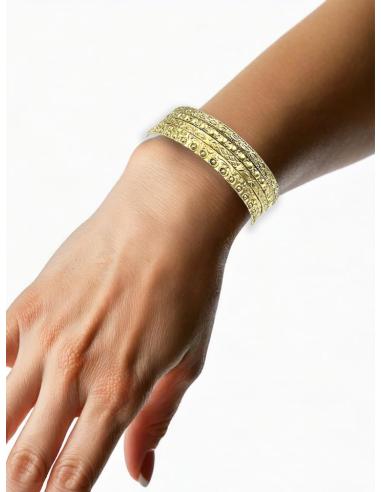 PULSERAS DORADAS FINAS INDIAS BOHEMIAS | ACCESORIOS MUJER