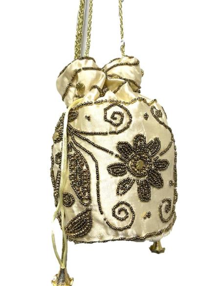 BOLSOS FIESTA BEIGE BOMBONERA LIMOSNERA BODAS | BOLSOS MUJER