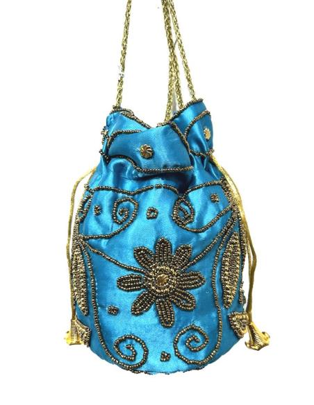 BOLSOS AZULES TURQUESAS BOMBONERA LIMOSNERA BODAS | BOLSOS MUJER
