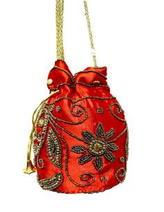 Imagen del producto BOLSOS FIESTA ROJOS BOMBONERA LIMOSNERA BODAS | BOLSOS MUJER