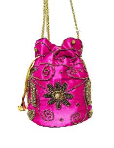 BOLSOS FIESTA FUCSIAS BOMBONERA LIMOSNERA BODAS | BOLSOS MUJER