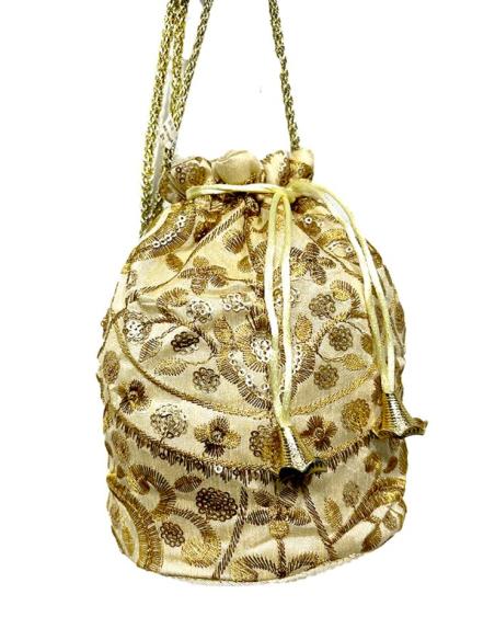 BOLSOS BEIGE Y DORADOS LIMOSNERAS BOMBONERAS BODA | BOLSOS MUJER