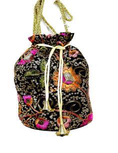 BOLSOS MUJER NEGROS ESTAMPADOS LIMOSNERAS DE BODAS | BOMBONERAS FIESTA