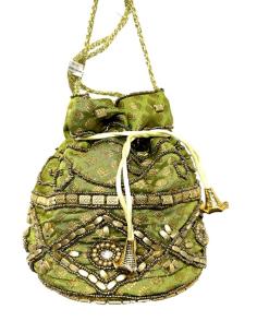 BOLSOS FIESTA VERDES PISTACHO LIMOSNERAS DE BODA | BOLSOS MUJER