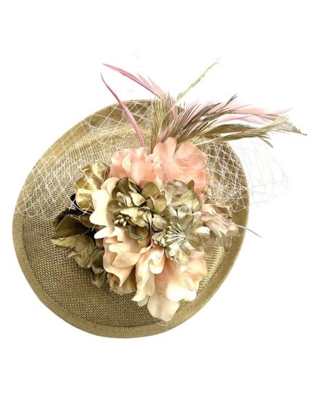 TOCADOS DORADOS PEQUEÑOS PARA BODAS Y EVENTOS | MADRINAS E INVITADAS