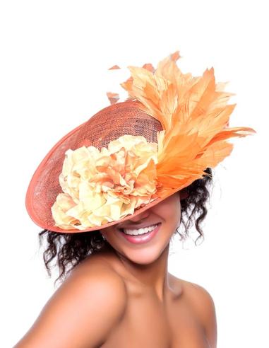 TOCADOS CORALES CON FLORES Y PLUMAS PARA BODAS | TOCADOS DIA