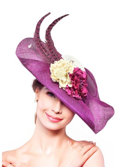 TOCADOS BUGAMBILIAS Y BLANCOS PARA BODAS DE DIA | TOCADOS MUJER