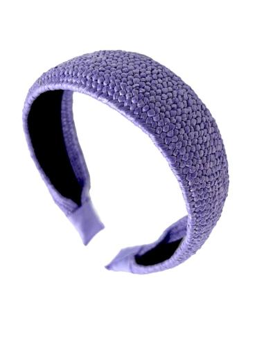 DIADEMAS MUJER LILAS ESTILO RAFIA | ACCESORIOS INVITADA