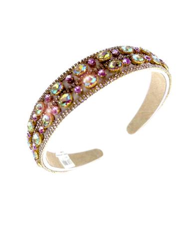 DIADEMAS INVITADA BODAS ROSAS CORAL DE PEDRERIA | DIADEMAS TOCADOS MUJER