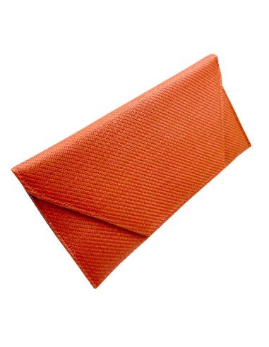 BOLSOS BODA NARANJAS CARTERA ELEGANTE TIPO RAFIA | BOLSOS DE FIESTA
