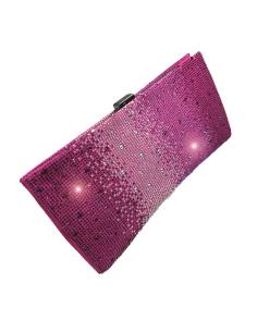 BOLSOS DE FIESTA FUCSIAS CON PEDRERIA SOFISTICADA | BOLSOS BODA