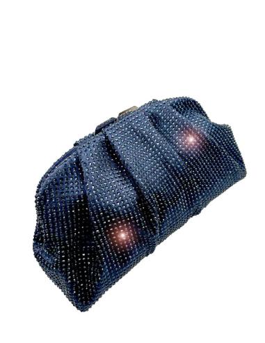 BOLSOS AZULES MARINO PARA BODAS DE PEDRERIA BRILLO | INVITADA Y MADRINA
