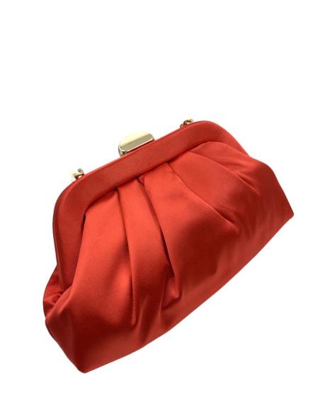 BOLSOS ROJOS INVITADAS Y MADRINAS BODAS SATEN SEDA | BOLSOS FIESTA CARTERAS
