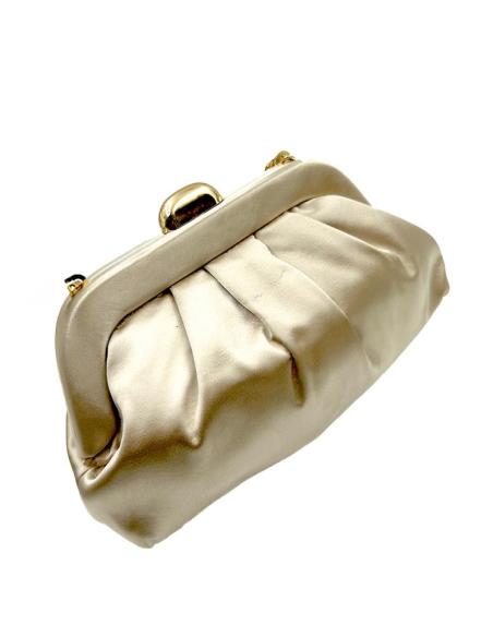 BOLSOS BEIGE INVITADAS Y MADRINAS BODAS EN SATEN | BOLSOS FIESTA CARTERAS
