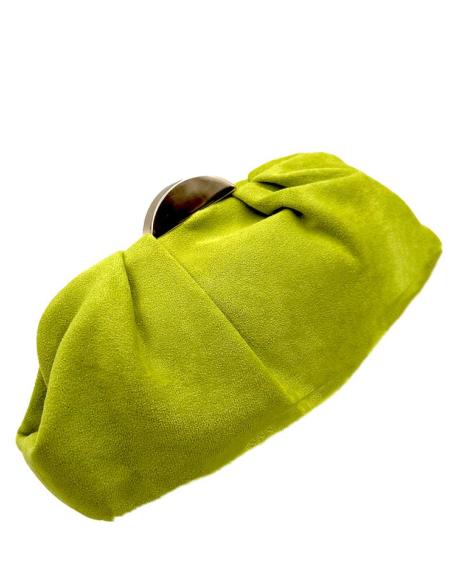 BOLSOS INVITADAS BODAS LIMA PISTACHO DE ANTELINA | BOLSOS FIESTA CARTERAS