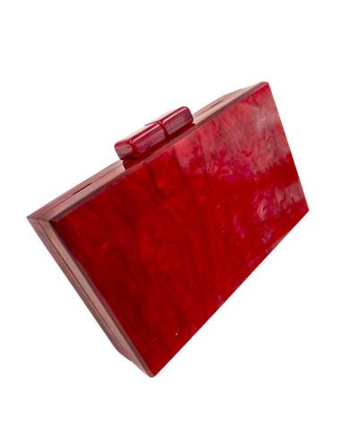 BOLSOS ROJOS ANACARADOS TIPO CAREY PARA BODAS | BOLSOS DE FIESTA