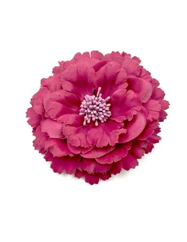 FORES MUJER VINO BURDEOS PARA BODAS Y EVENTOS | TOCADOS Y BROCHES