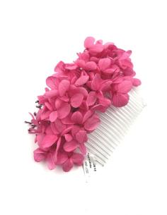 Imagen del producto PEINETAS BODA FUCSIAS CON FLORES SECAS | TOCADOS MUJER