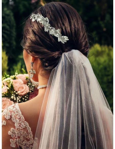 PEINETAS DE FIESTA PLATEADAS PARA BODAS Y EVENTOS | ACCESORIOS MUJER