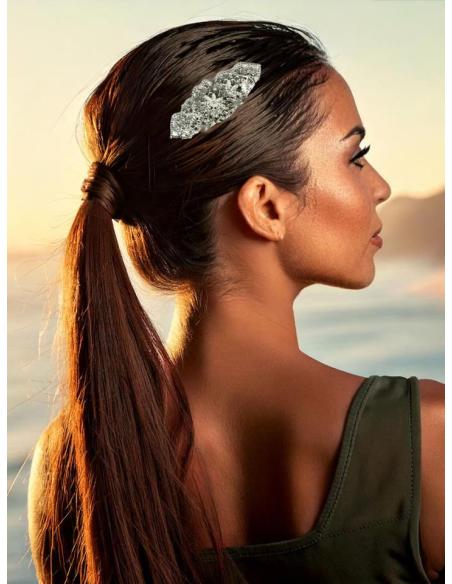 PEINETAS MUJER PLATEADAS ESTILO VINTAGE PARA BODAS | ACCESORIOS BODA
