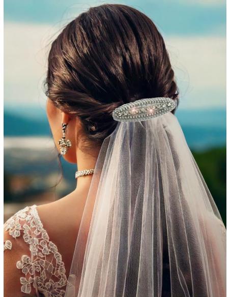 PEINETAS MUJER PLATEADAS ESTILO VINTAGE PARA BODAS | PEINAS PELO
