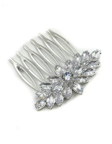 PEINETAS FIESTA PLATEADAS PEQUEÑAS PARA BODAS | ACCESORIOS PELO