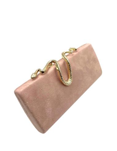 BOLSOS BODA ROSAS ANTELINA Y CIERRE DE SERPIENTE | BOLSOS DE FIESTA