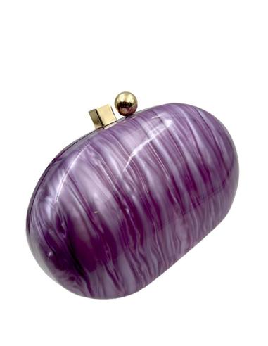 BOLSOS MADRINA E INVITADA MORADOS ESTILO NACAR | BOLSOS FIESTA Y BODA