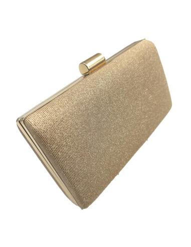 BOLSOS INVITADA DORADOS CLUTCH BRILLO LAME | BOLSOS DE FIESTA