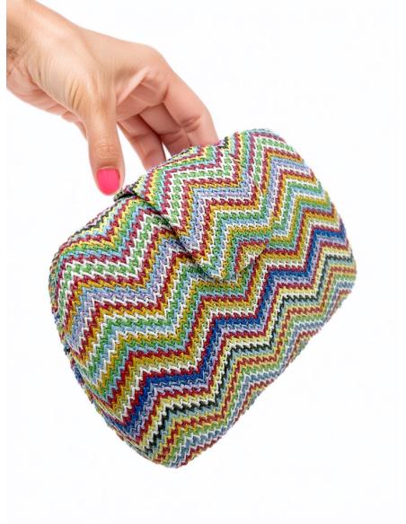 BOLSOS INVITADA BODA EN MULTICOLOR ESTILO RAFIA | BOLSOS DE FIESTA