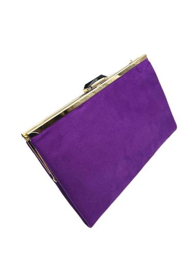 BOLSOS MUJER MORADOS CARTERA VINTAGE BODA | BOLSOS DE FIESTA