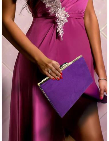 BOLSOS MUJER MORADOS CARTERA VINTAGE BODA | BOLSOS DE FIESTA