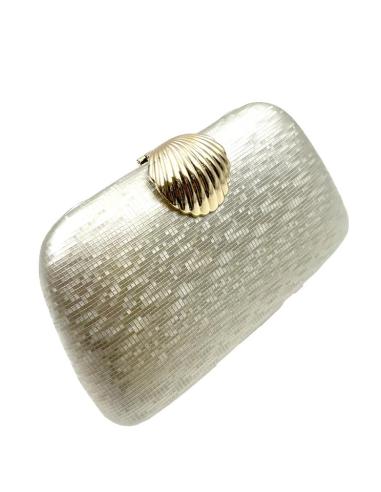 BOLSOS BODA DORADOS CLUTCH ELEGANTE CIERRE CONCHA | BOLSOS DE FIESTA